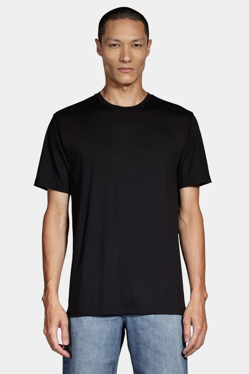 Camiseta Merino Wool Preto