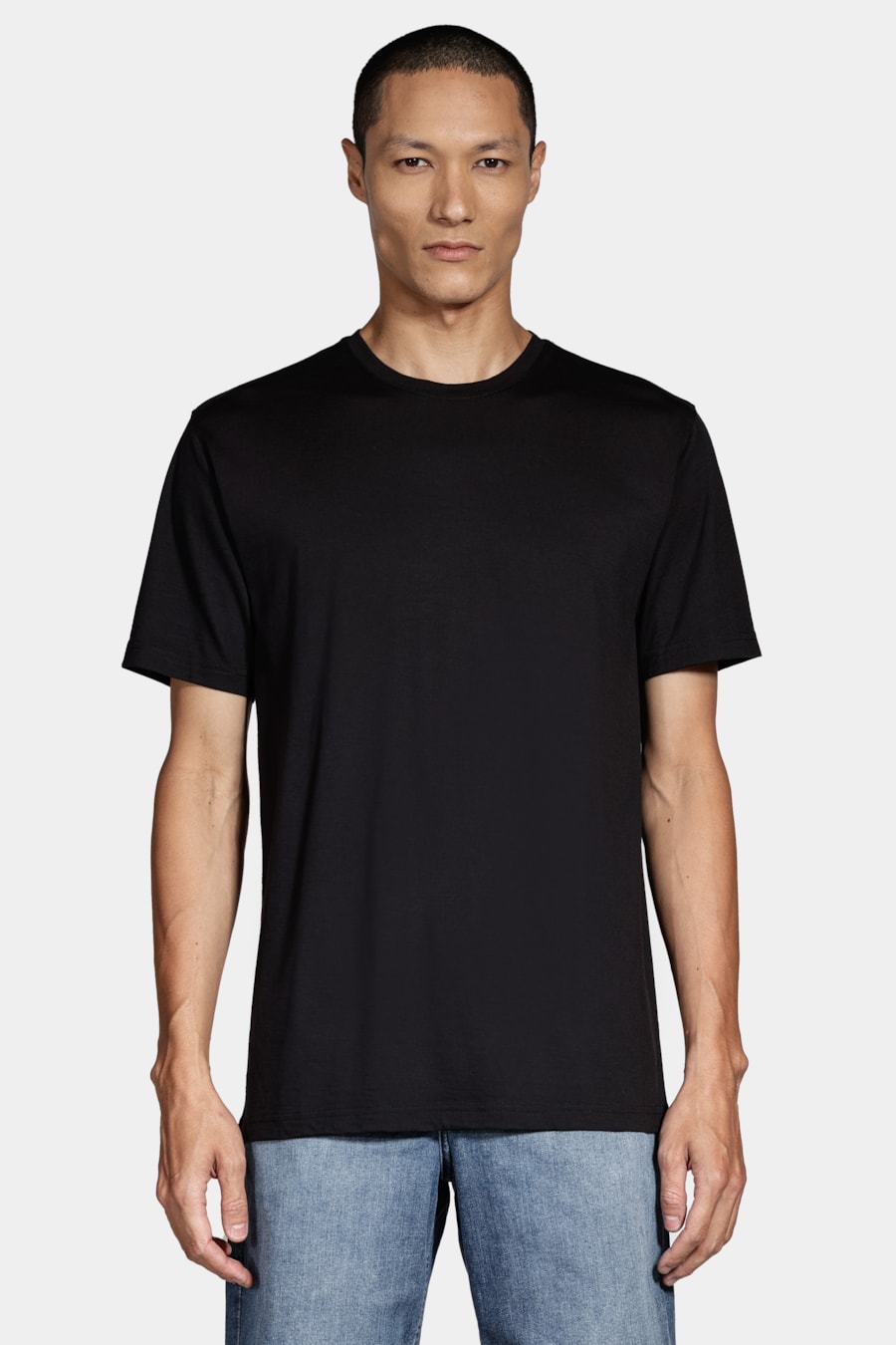 Camiseta Merino Wool Preto — foto 1 de 5