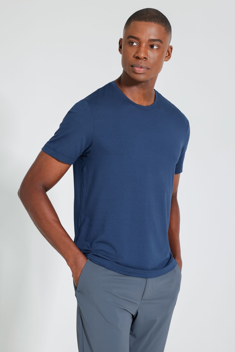 Camiseta Modal Everyday Azul Oceano — foto 1 de 5