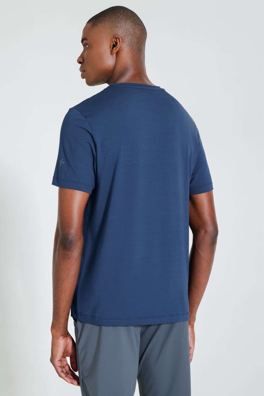 Camiseta Modal Everyday Azul Oceano — foto 4 de 5