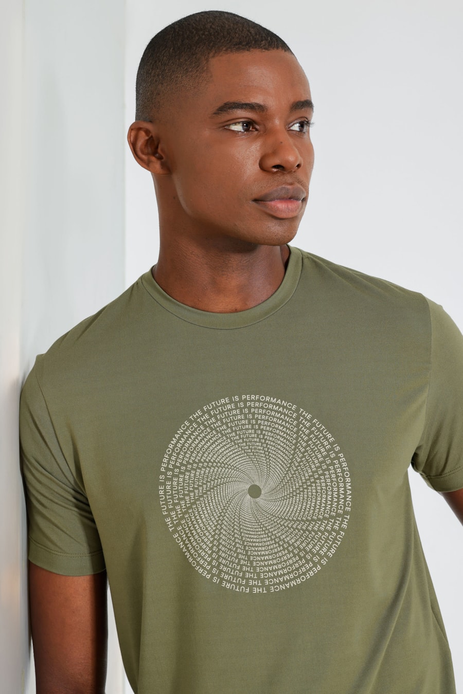 Camiseta Modal Future Verde — foto 3 de 5