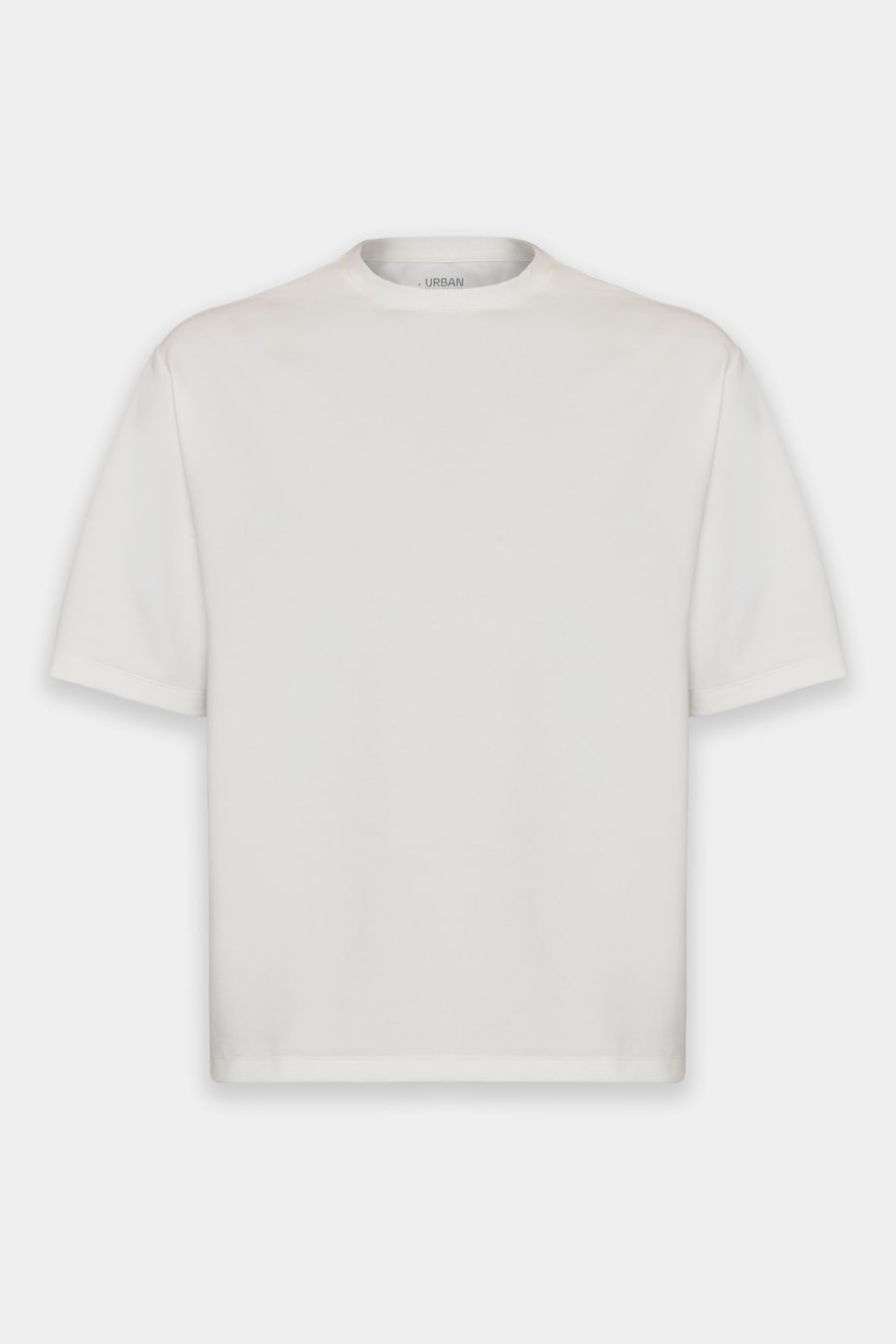 Camiseta Oversize Malha Dupla Branco Polar — foto 5 de 5