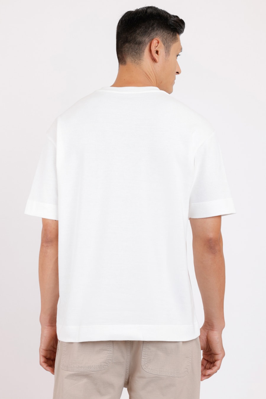 Camiseta Oversized Peach Touch Off White — foto 2 de 2