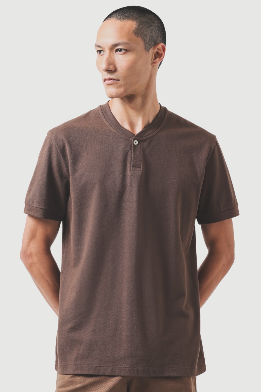 Camiseta Piquet Gola Portuguesa Cacau 118 — foto 1 de 5