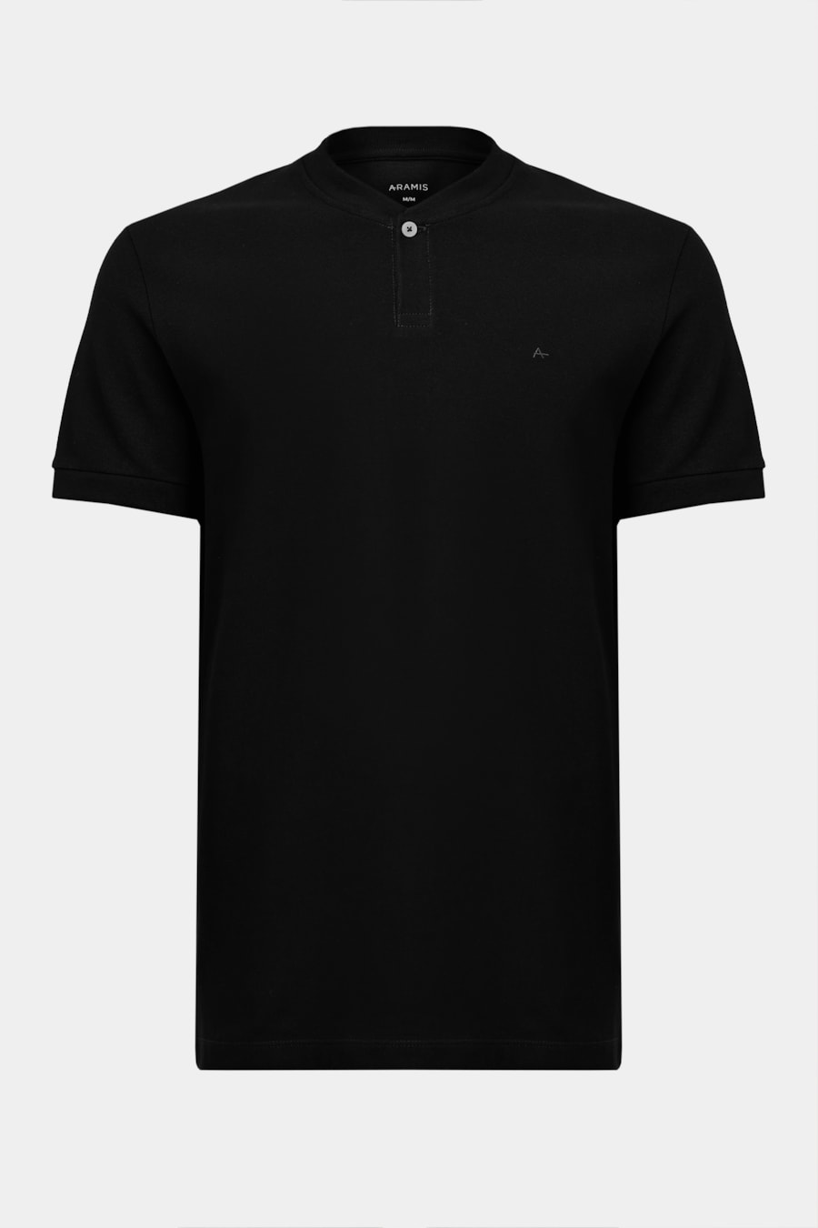 Camiseta Piquet Gola Portuguesa Preto — foto 5 de 5