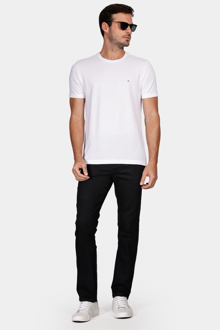 Camiseta Piquet Peruano Branco — foto 2 de 4