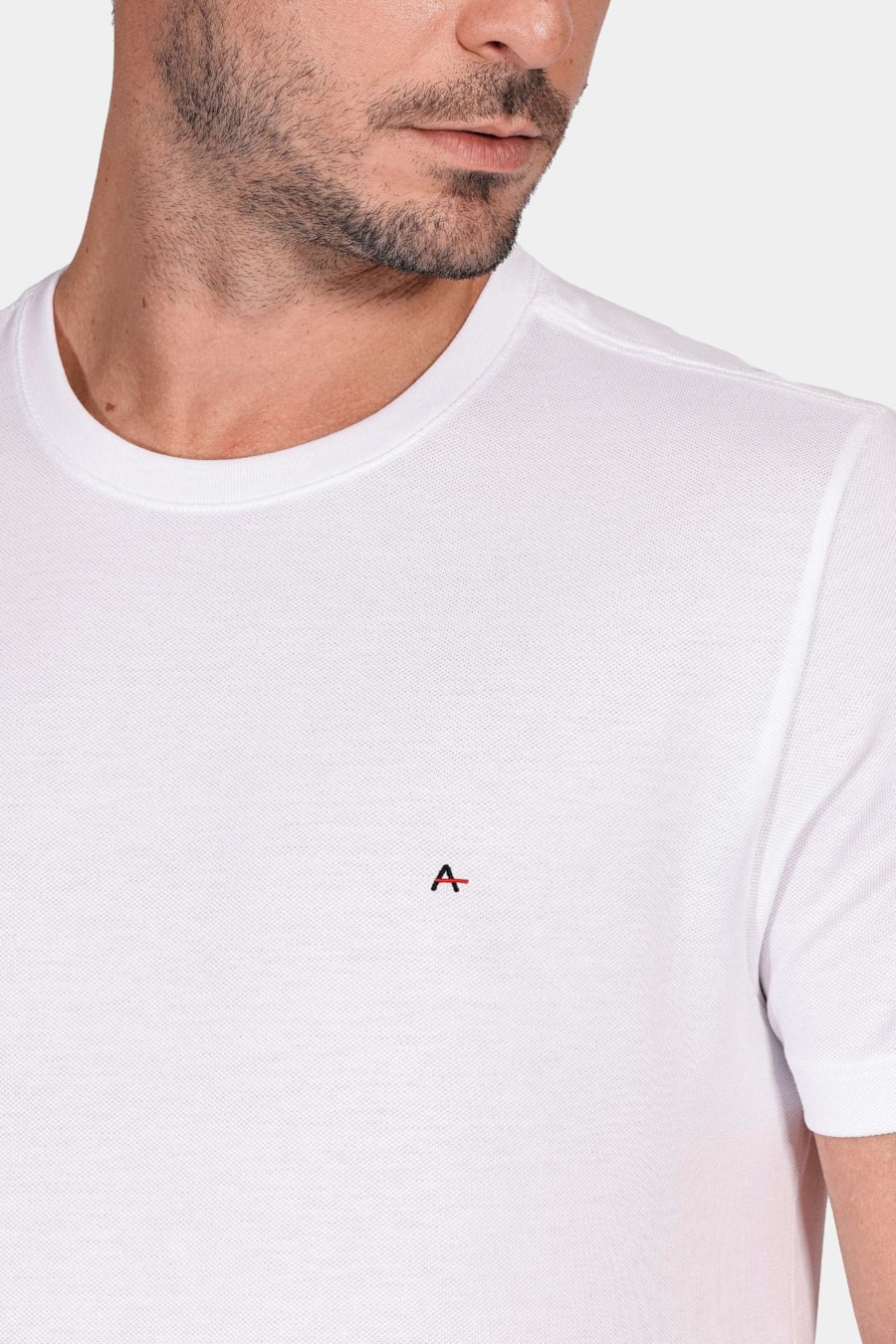 Camiseta Piquet Peruano Branco — foto 3 de 4