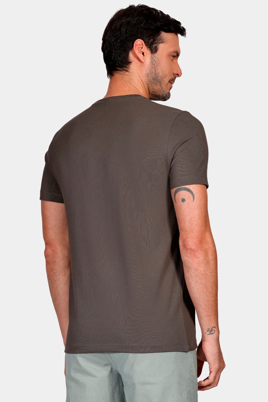 Camiseta Piquet Peruano Chumbo — foto 4 de 4