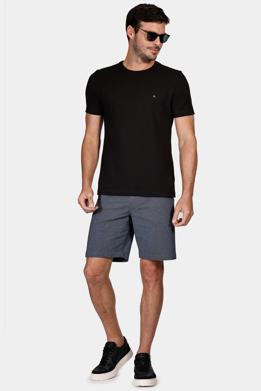 Camiseta Piquet Peruano Preto — foto 2 de 4
