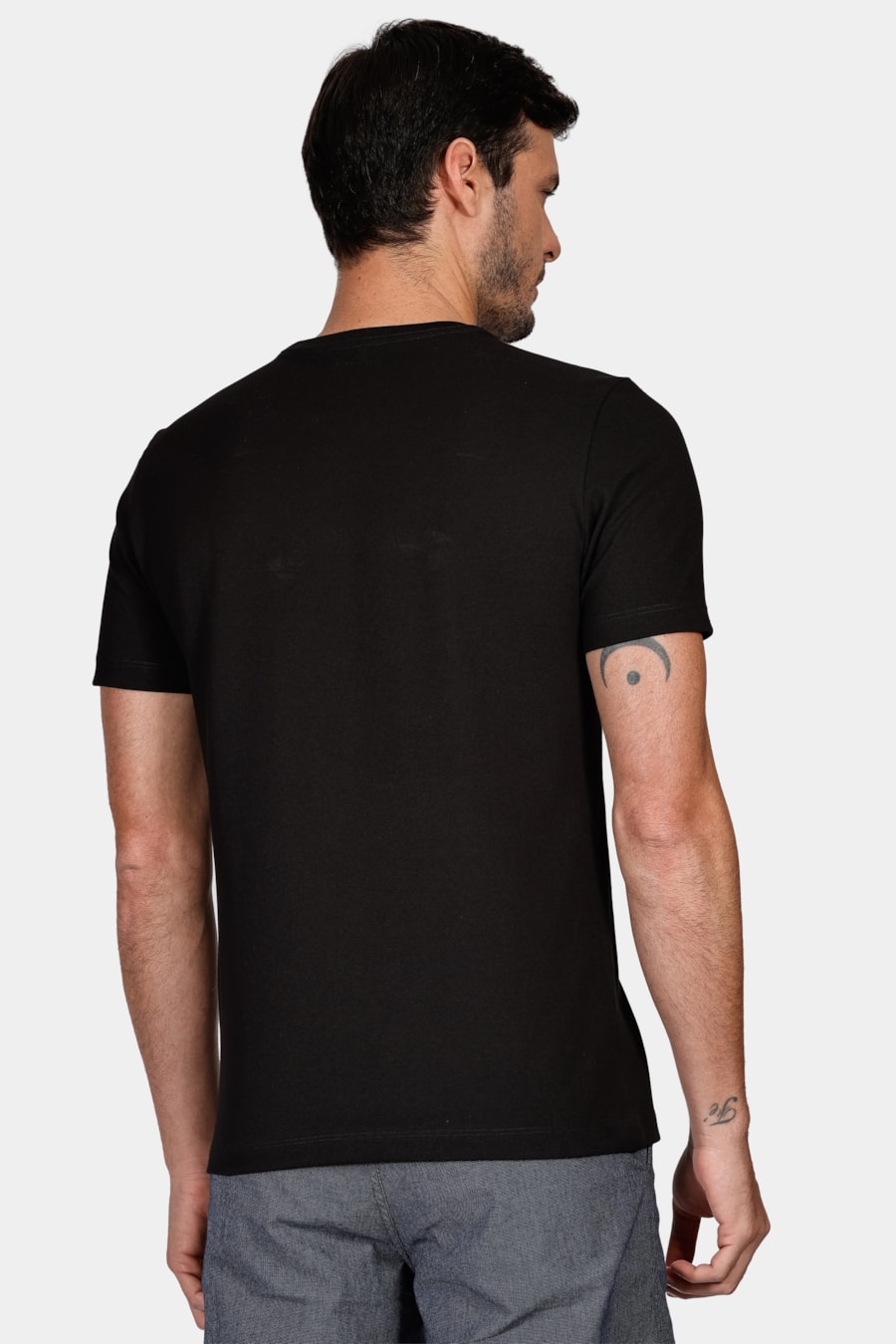 Camiseta Piquet Peruano Preto — foto 4 de 4