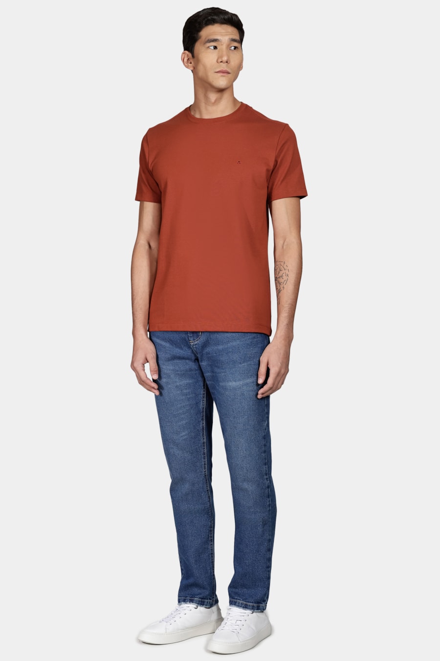 Camiseta Piquet Peruano Tijolo — foto 2 de 5