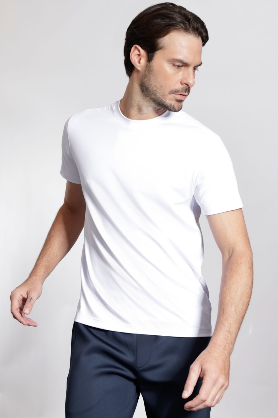 Camiseta Poliamida Manga Curta Branco — foto 1 de 5