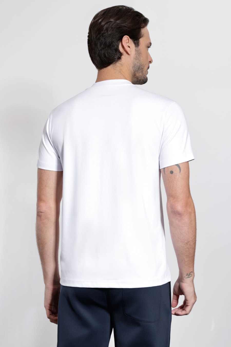 Camiseta Poliamida Manga Curta Branco — foto 4 de 5