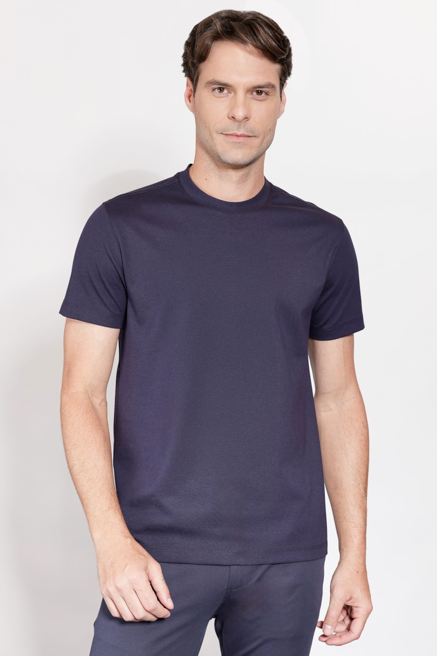 Camiseta Poliamida Manga Curta Marinho — foto 1 de 5