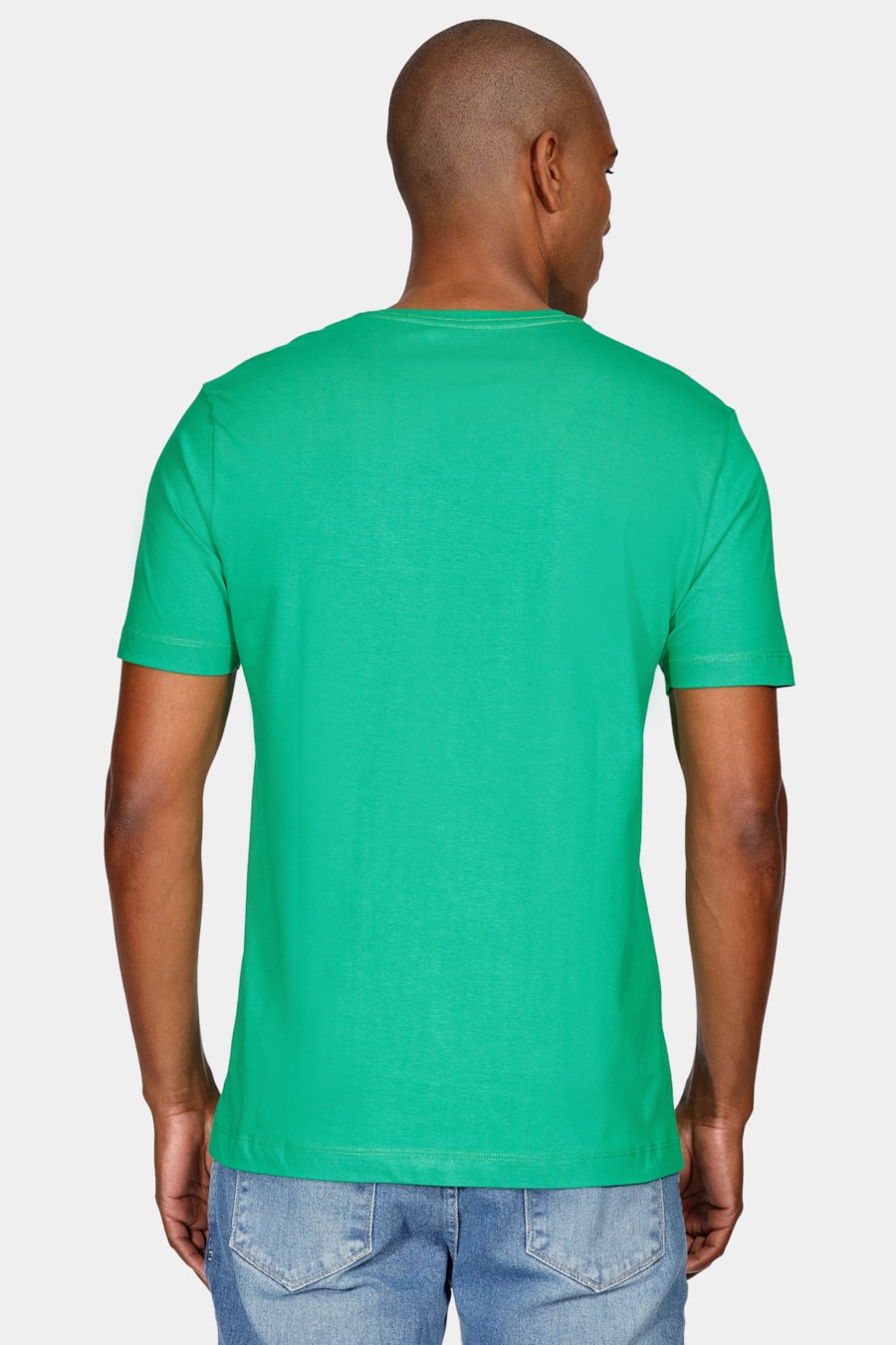 Camiseta Regular Com Estampa Monstera Cacto — foto 4 de 4