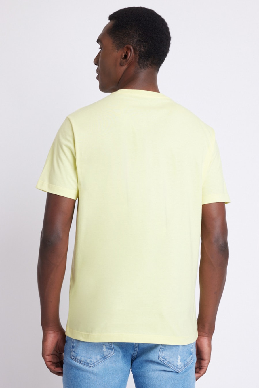 Camiseta Regular Com Estampa Monstera Citrus — foto 4 de 4