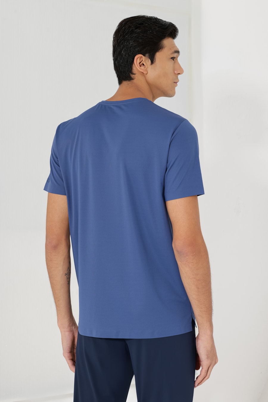 Camiseta Seamless Missão Impossível Azul Indigo — foto 4 de 5