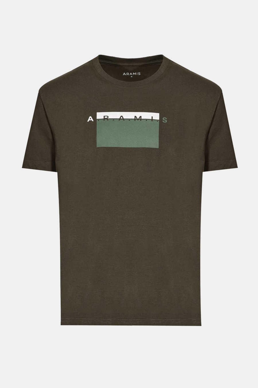 Camiseta Silk Quadrado Verde Militar — foto 5 de 5