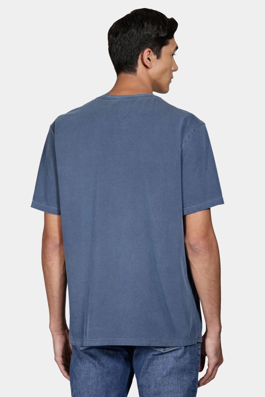 Camiseta Stonada Azul Cobalto — foto 4 de 5