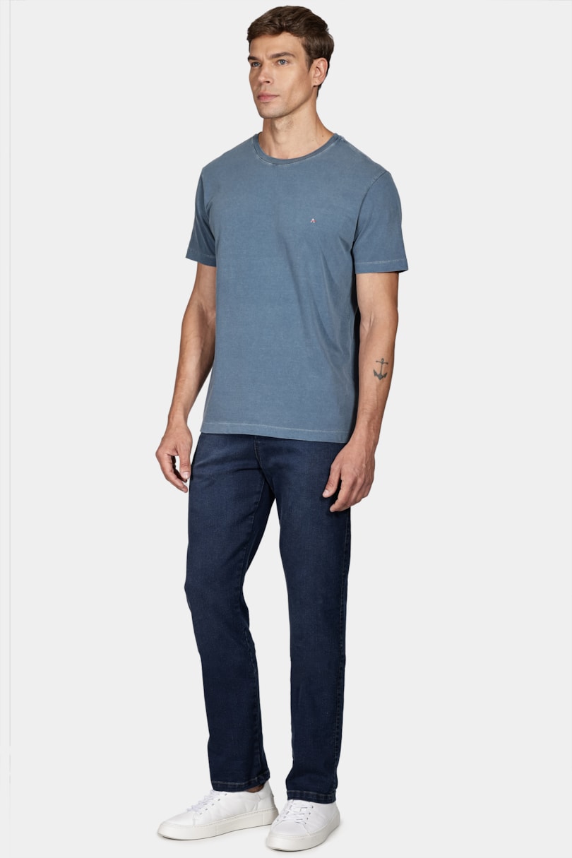 Camiseta Stonada Azul Neblina