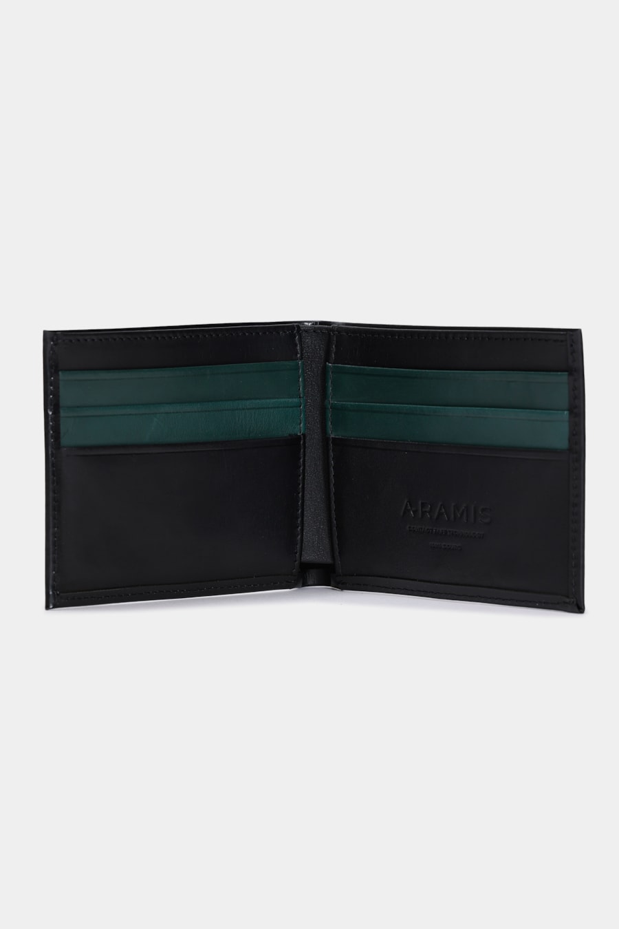 Carteira Aramis Horizontal Grid Preto — foto 2 de 4