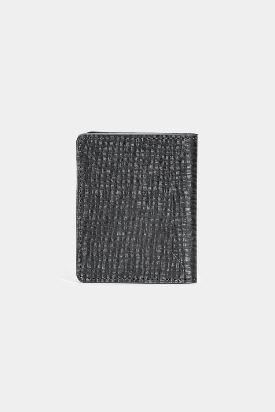 Carteira Couro Slim Saffiano Preto — foto 5 de 6
