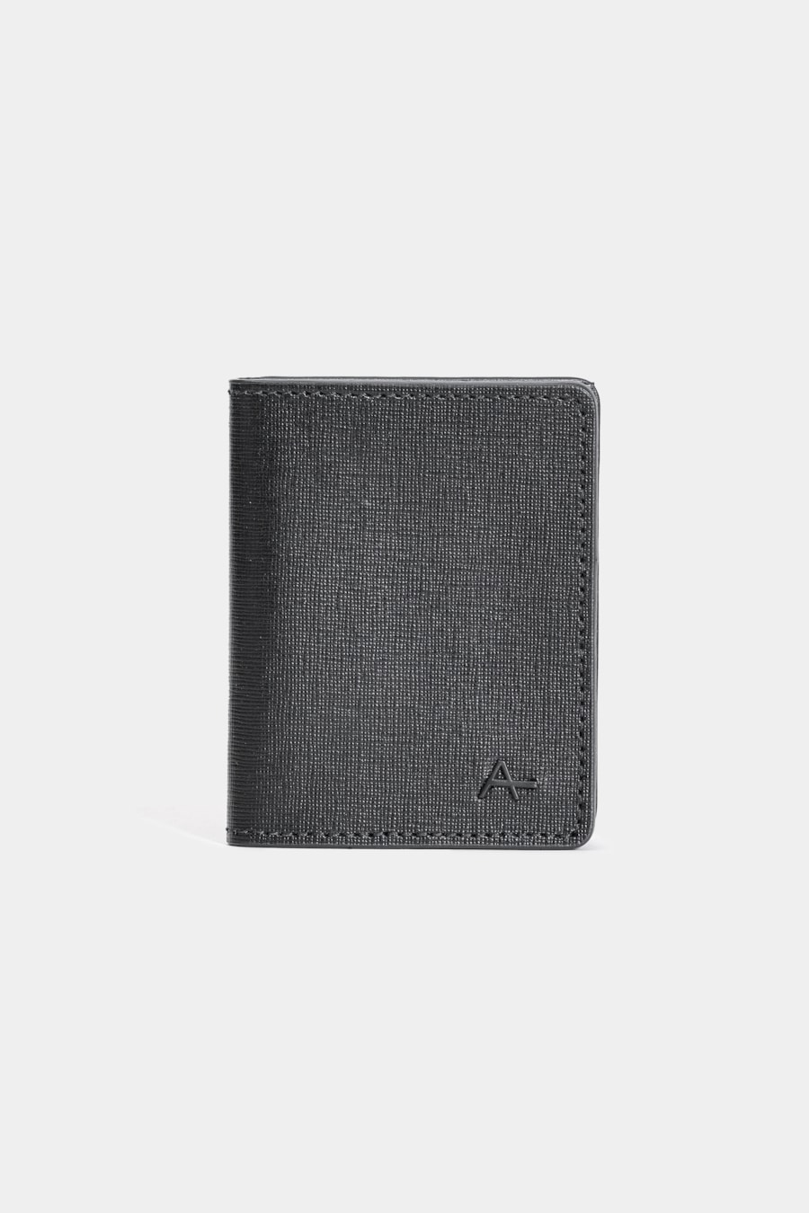 Carteira Couro Slim Saffiano Preto — foto 1 de 6