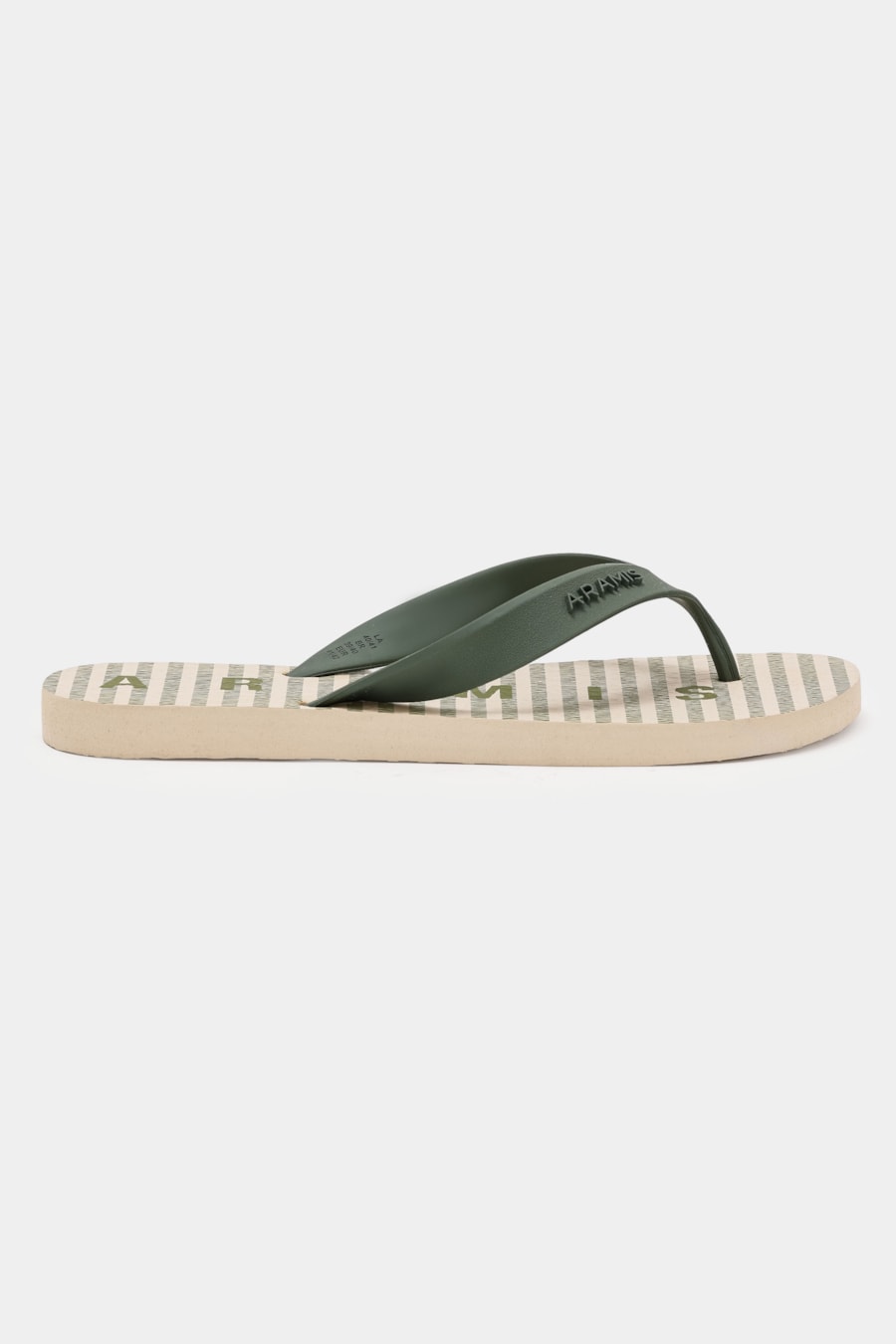Chinelo Aramis Bar Stripes Verde Militar — foto 3 de 3