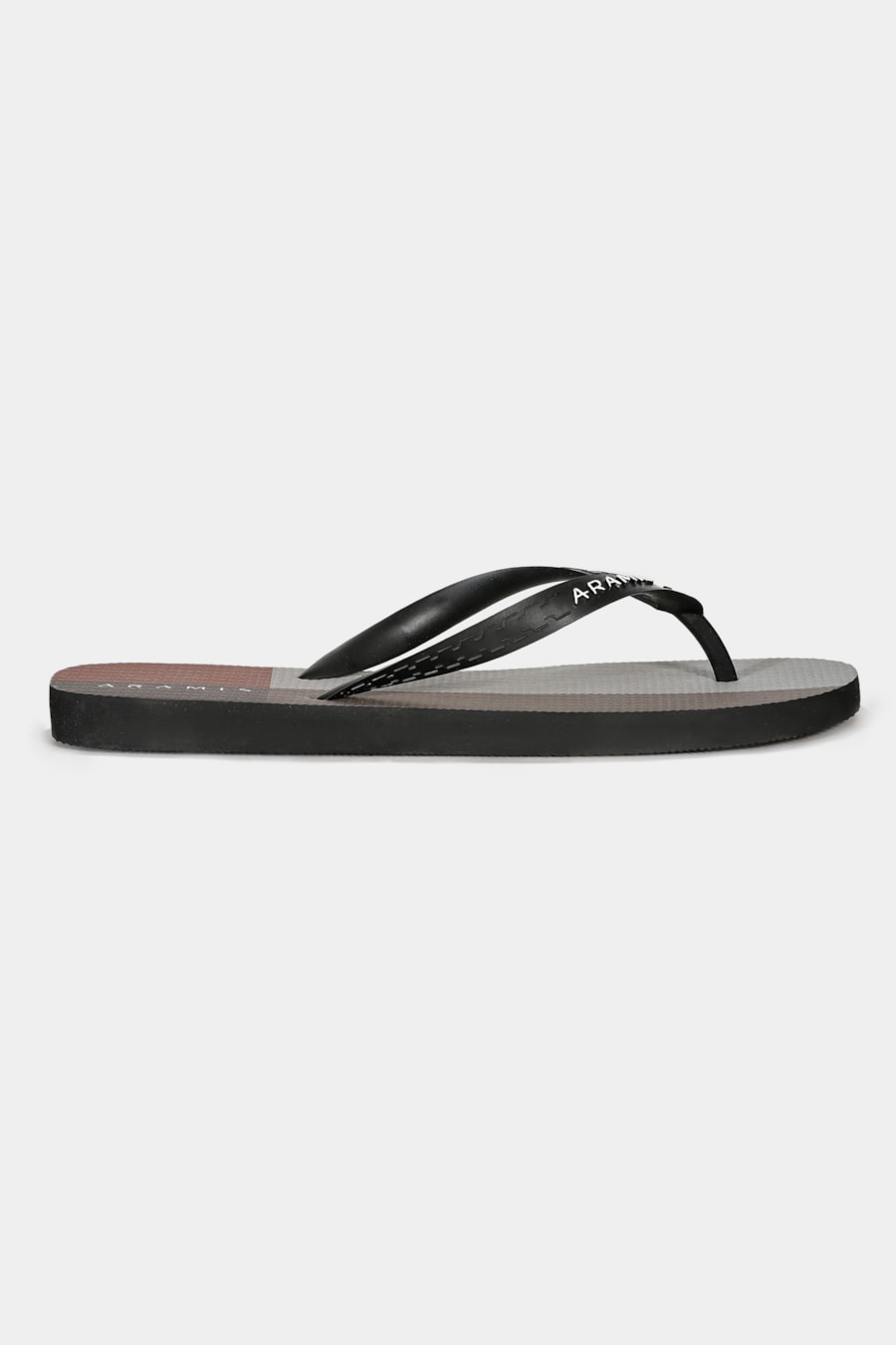 Chinelo Aramis Block Branco e Telha — foto 3 de 3