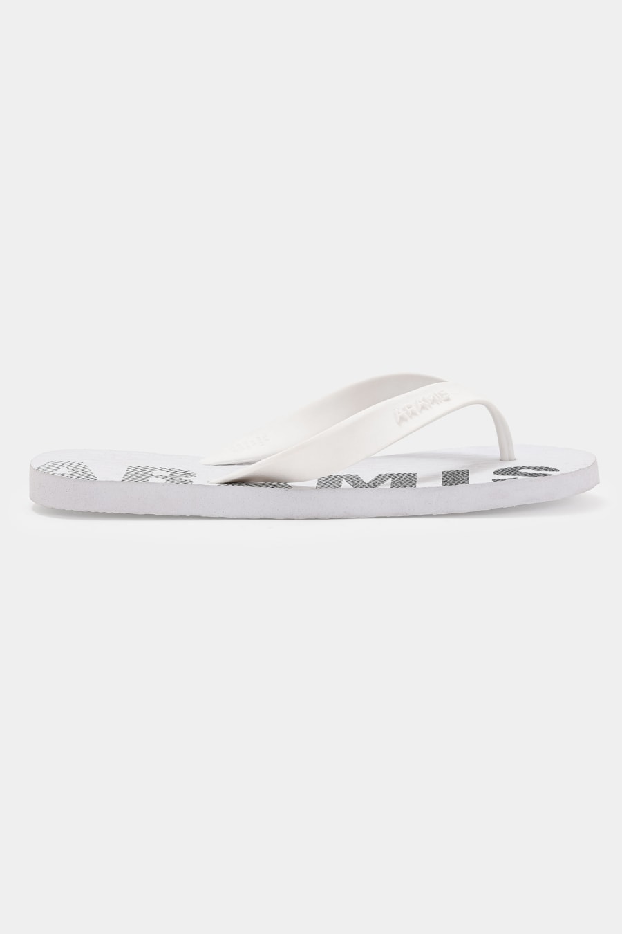Chinelo Aramis Diagonal Stripes Logo Branco — foto 3 de 3