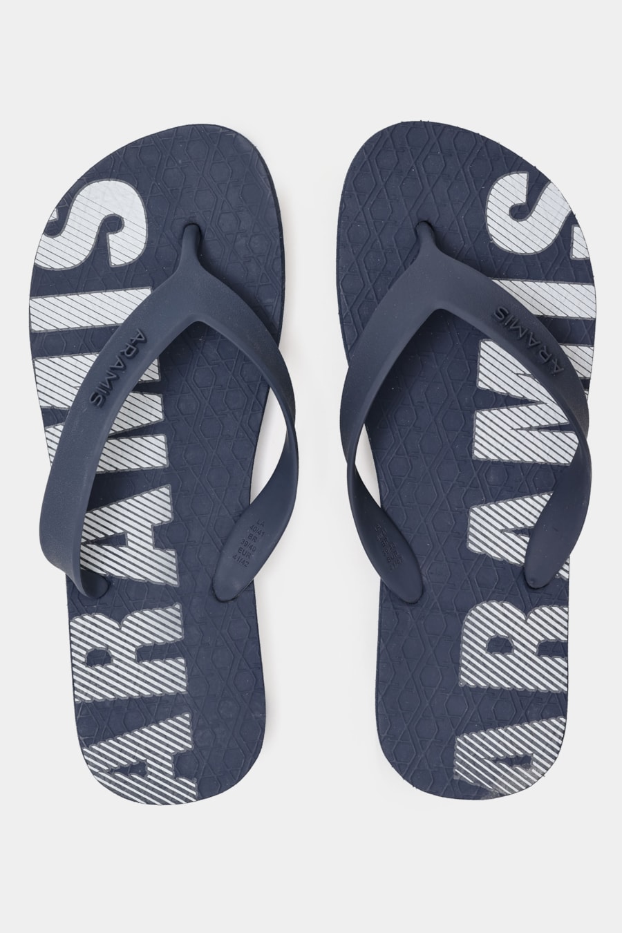 Chinelo Aramis Diagonal Stripes Logo Marinho — foto 2 de 3