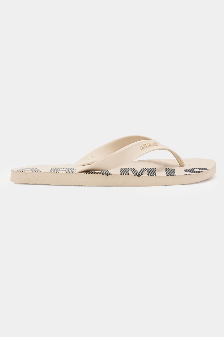 Chinelo Aramis Diagonal Stripes Logo Off White — foto 3 de 3