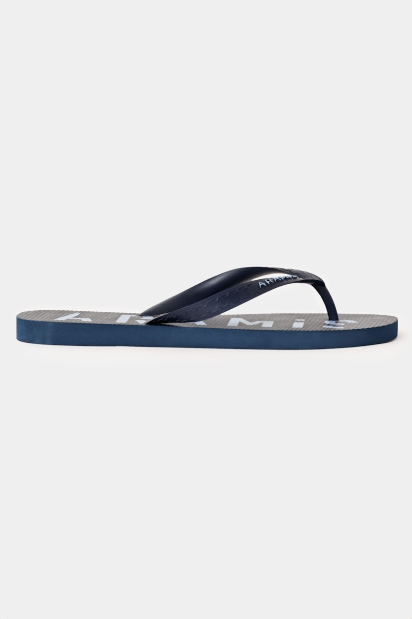 Chinelo Aramis Logo Lines Marinho