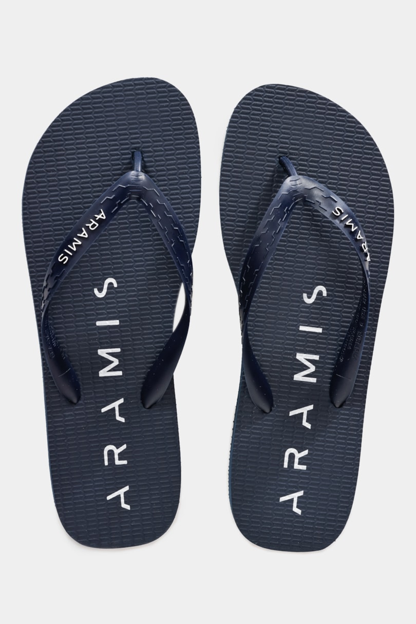 Chinelo Aramis Logo Stream Marinho