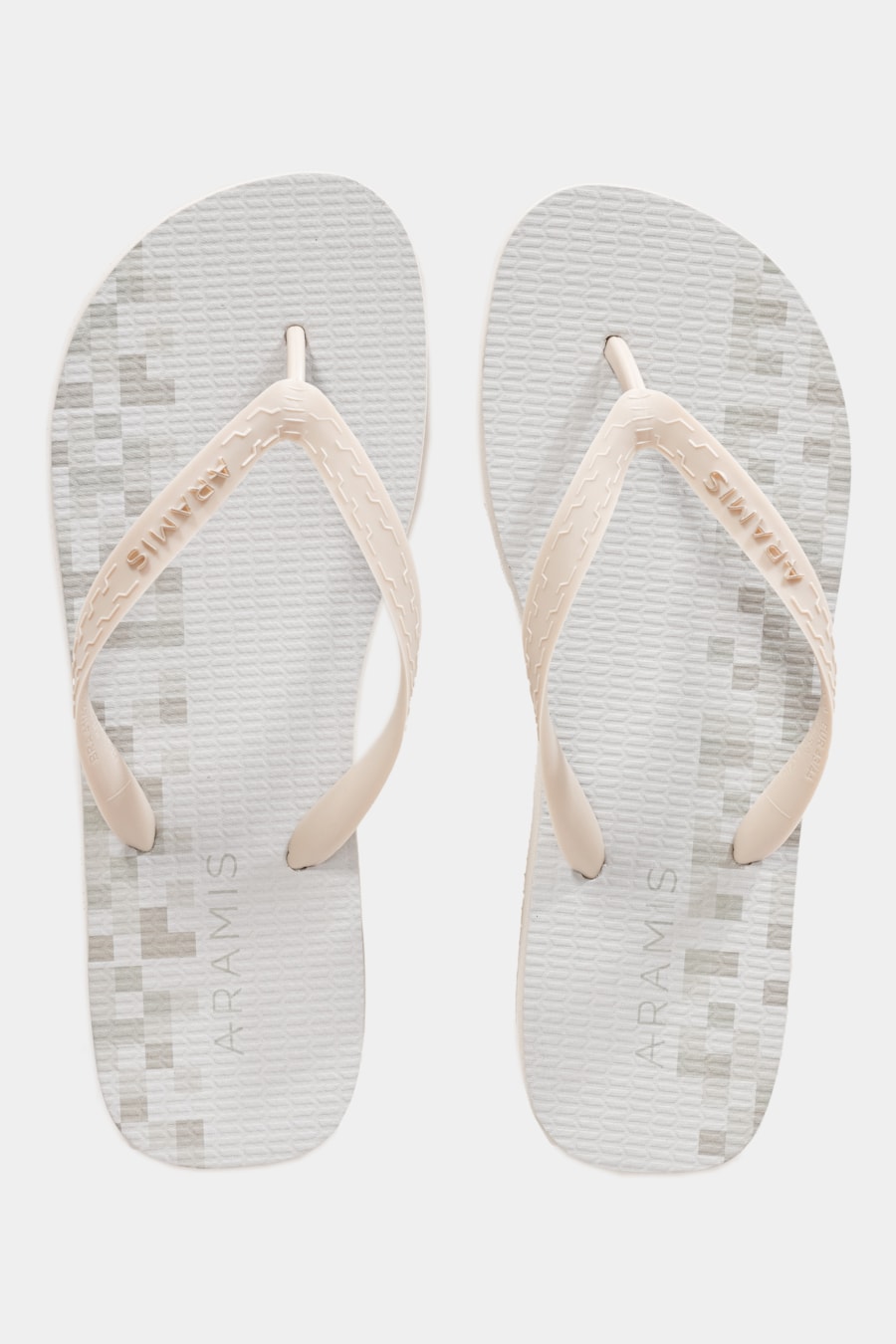 Chinelo Aramis Meio Pixel Bege — foto 2 de 3