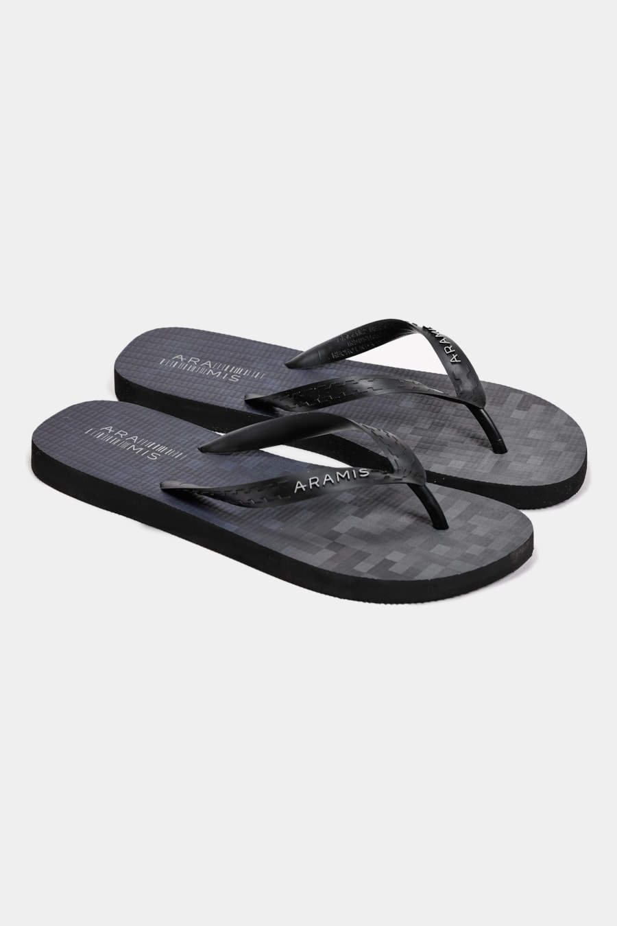 Chinelo Aramis Pixels (Pa) Cinza Asfalto — foto 1 de 3