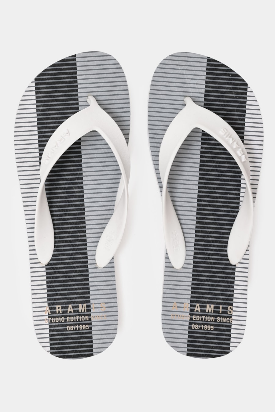 Chinelo Aramis Studio Block Stripes Branco — foto 2 de 3