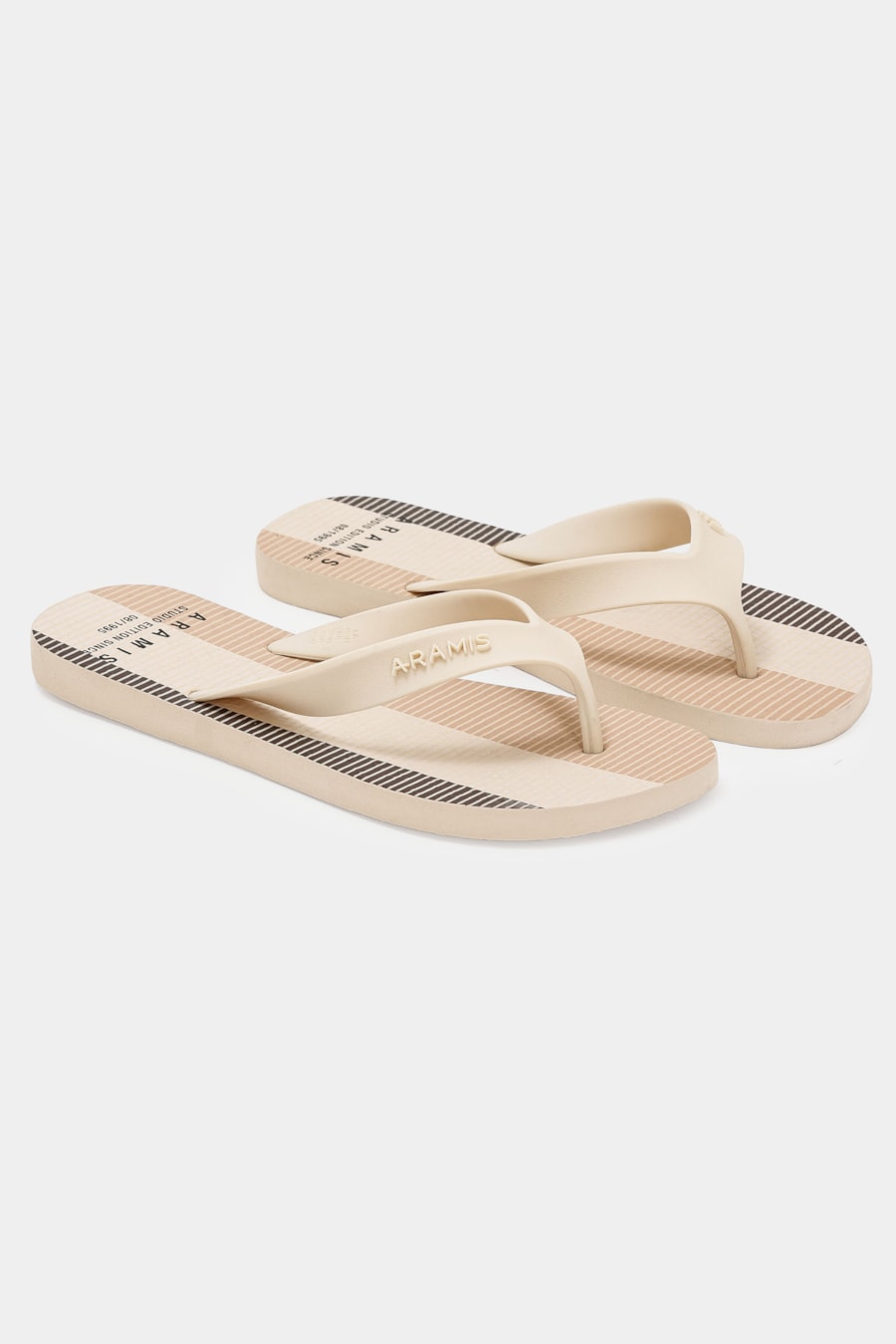 Chinelo Aramis Studio Block Stripes Off White — foto 1 de 3