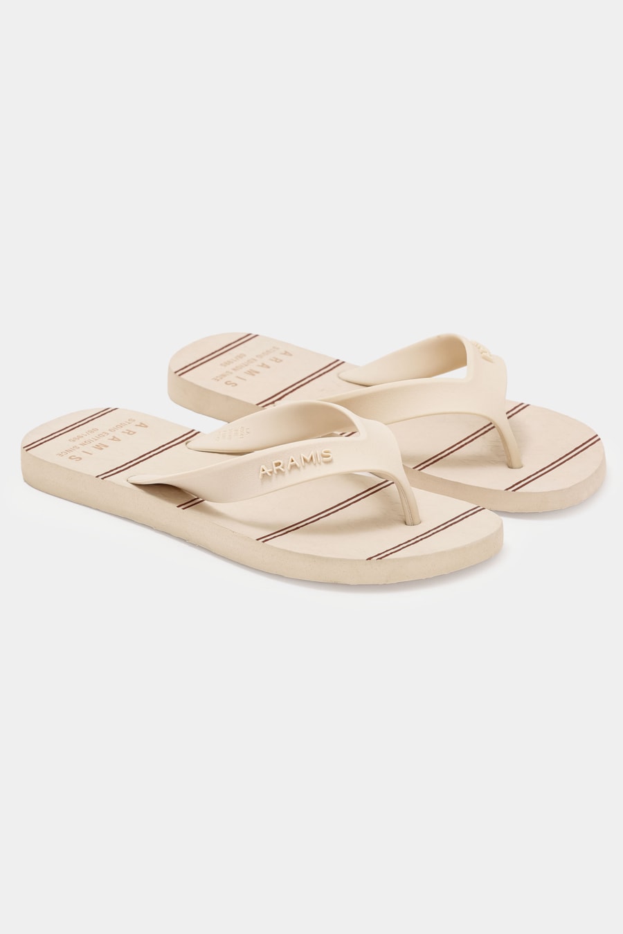 Chinelo Aramis Thin Stripes Off White — foto 1 de 3