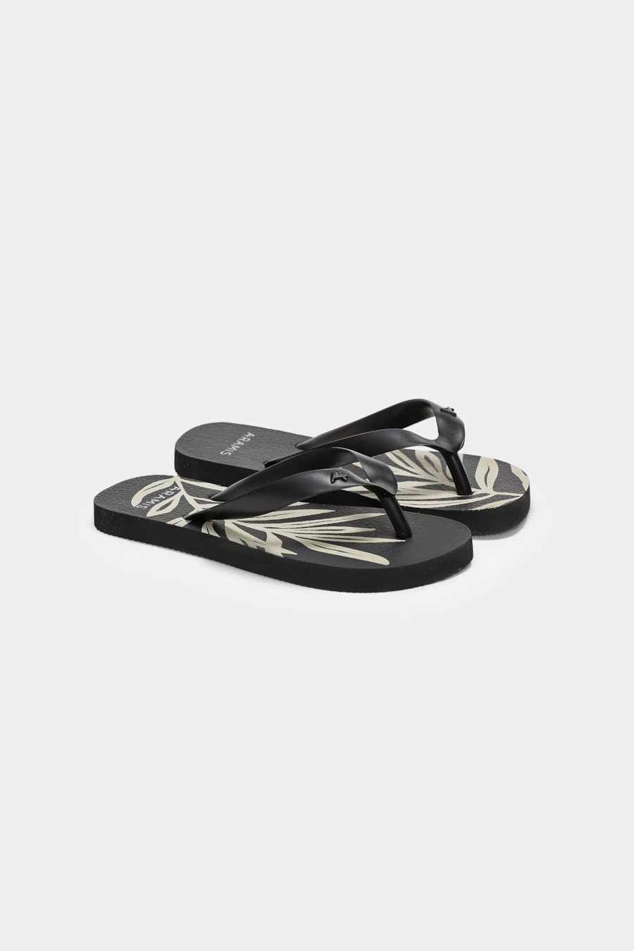 Chinelo Infantil Aramis Folhagem Preto — foto 1 de 3