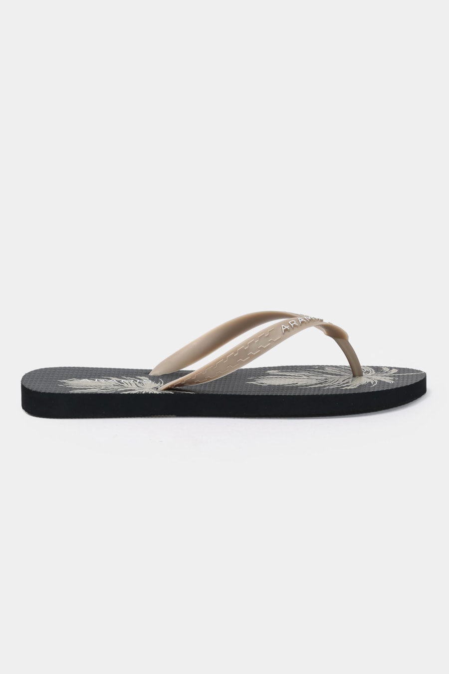 Chinelo Palm Print Preto — foto 3 de 3