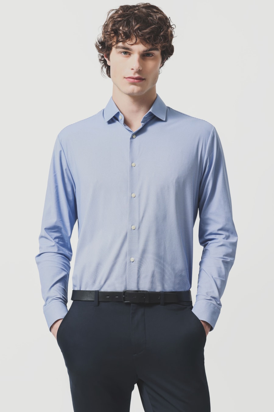 Cinto Básico Aramis Slim Preto — foto 2 de 3