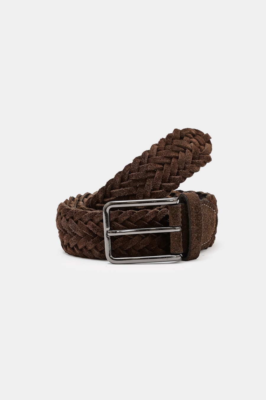 Cinto Couro Braided Cafe — foto 1 de 5