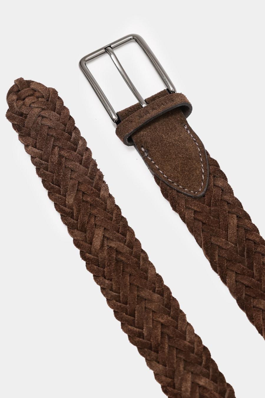 Cinto Couro Braided Cafe — foto 4 de 5