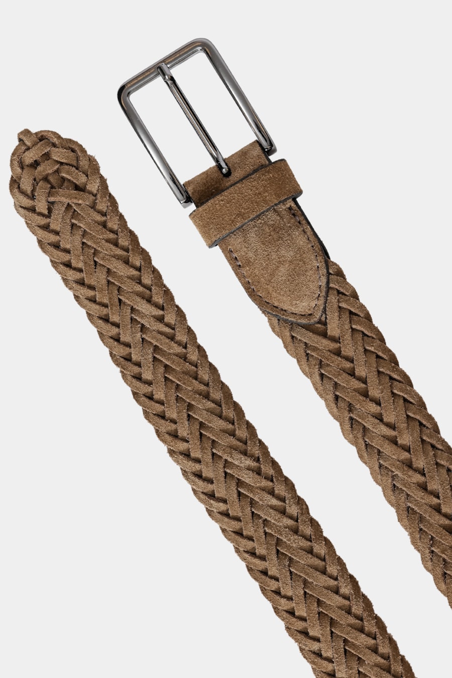 Cinto Couro Braided Tabaco — foto 3 de 3