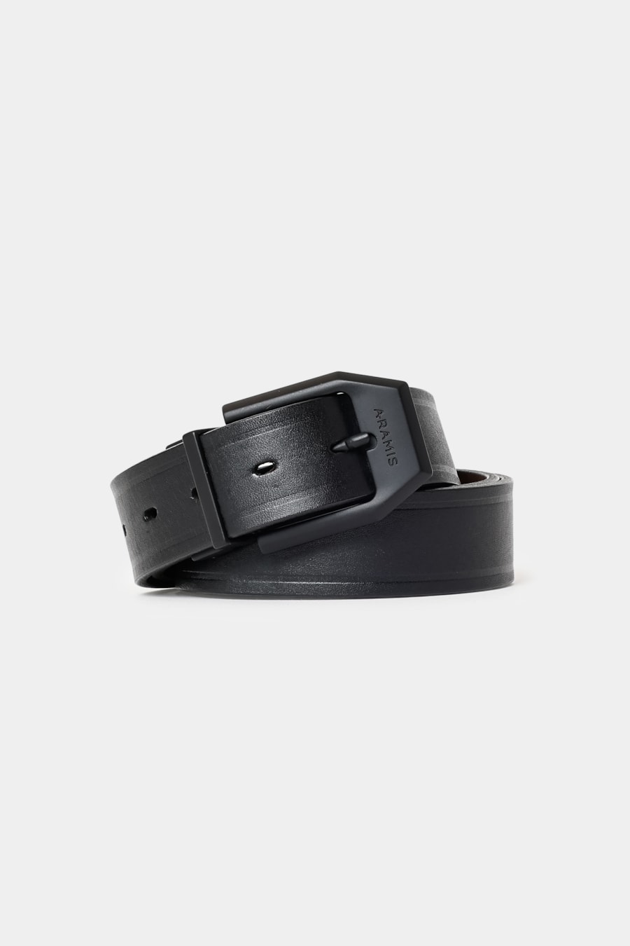 Cinto Couro Dupla Face Edge Preto Com Café — foto 1 de 7