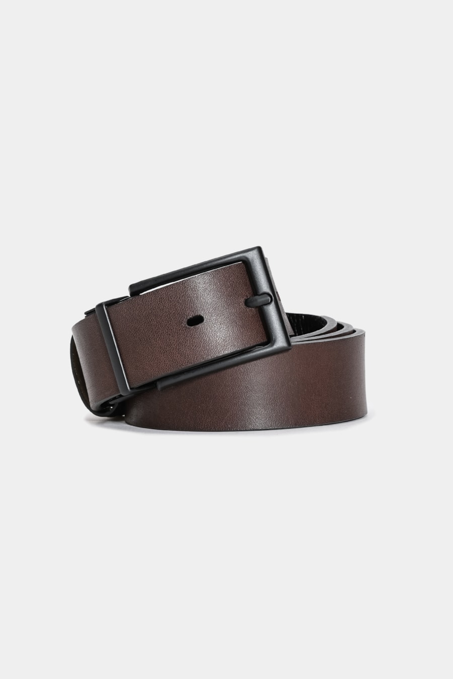 Cinto Dupla Face Couro Soft Preto/Café — foto 4 de 6