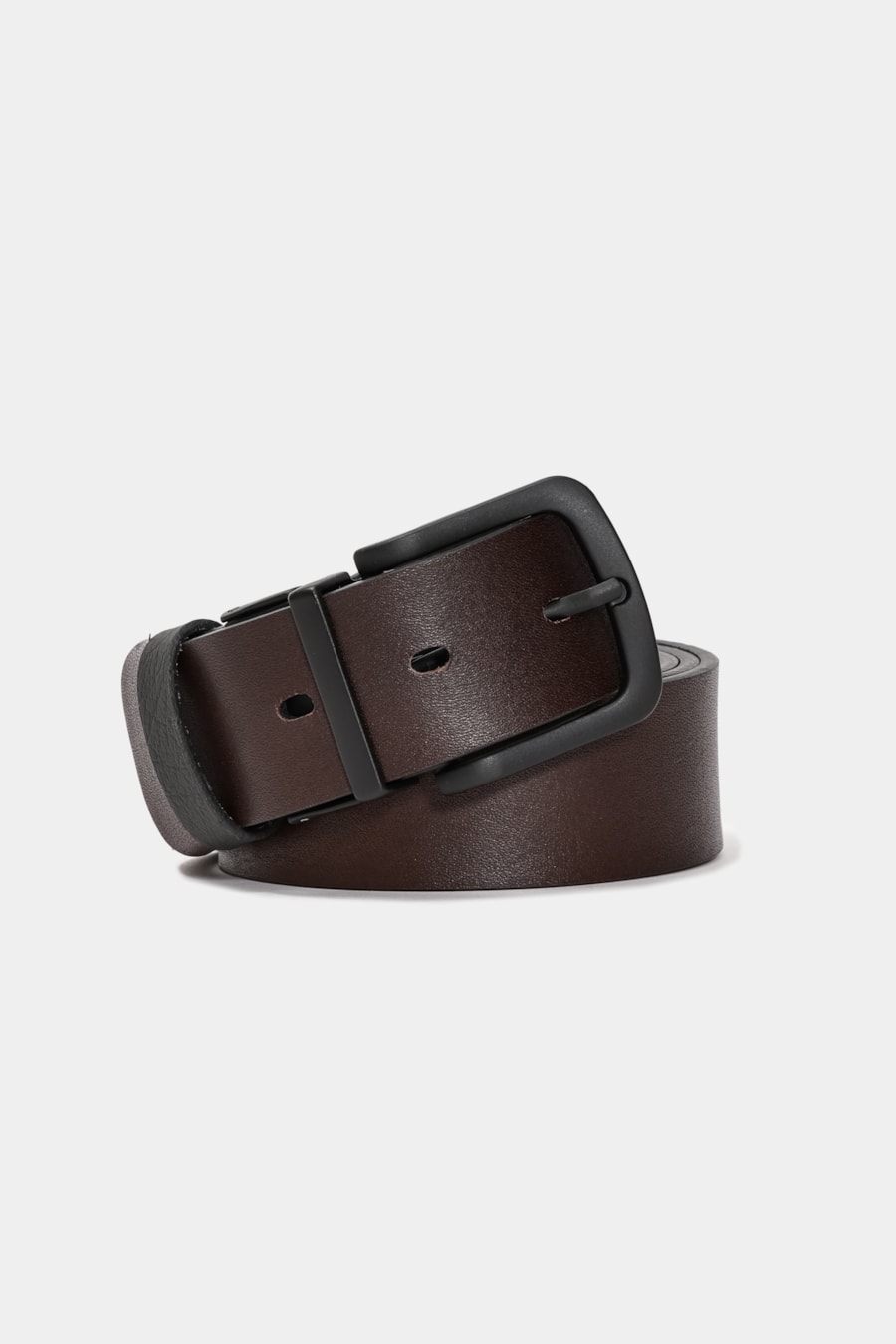 Cinto Dupla Face Floater Italy Preto/Cafe — foto 4 de 6