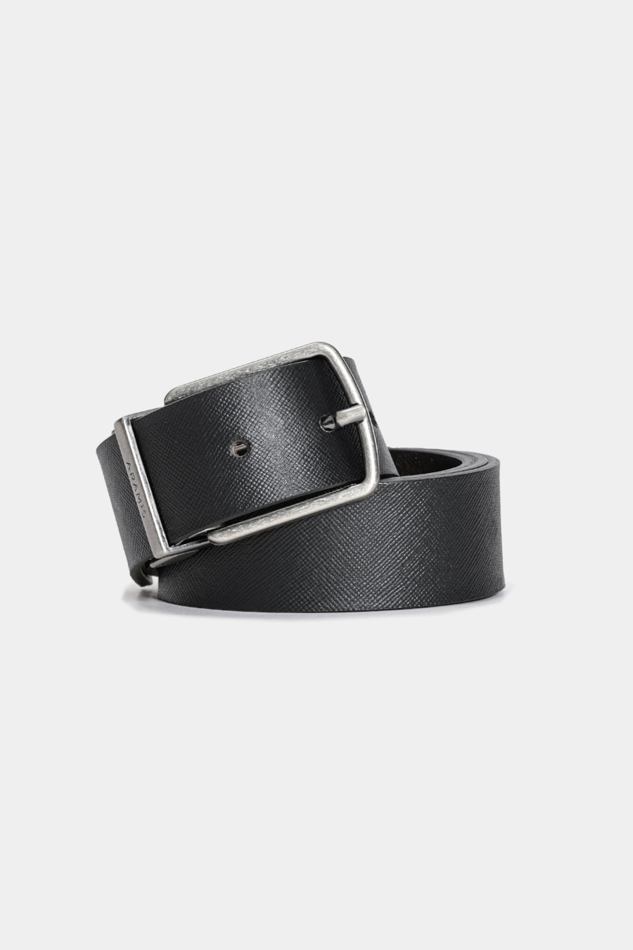 Cinto Dupla Face Saffiano Preto/Café — foto 4 de 6