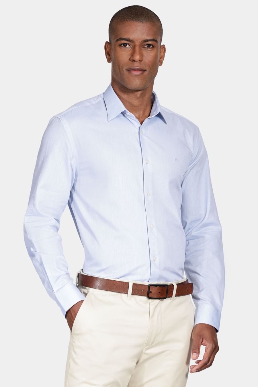 Cinto Dupla Face Soft Shift Preto/Café — foto 2 de 6